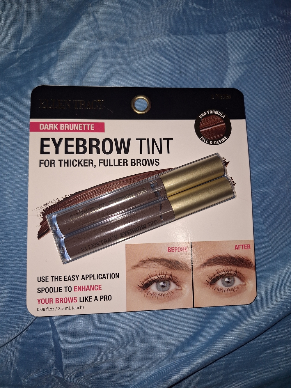 Ellen Tracy Eyebrow Tint Duo - Dark Brunette
